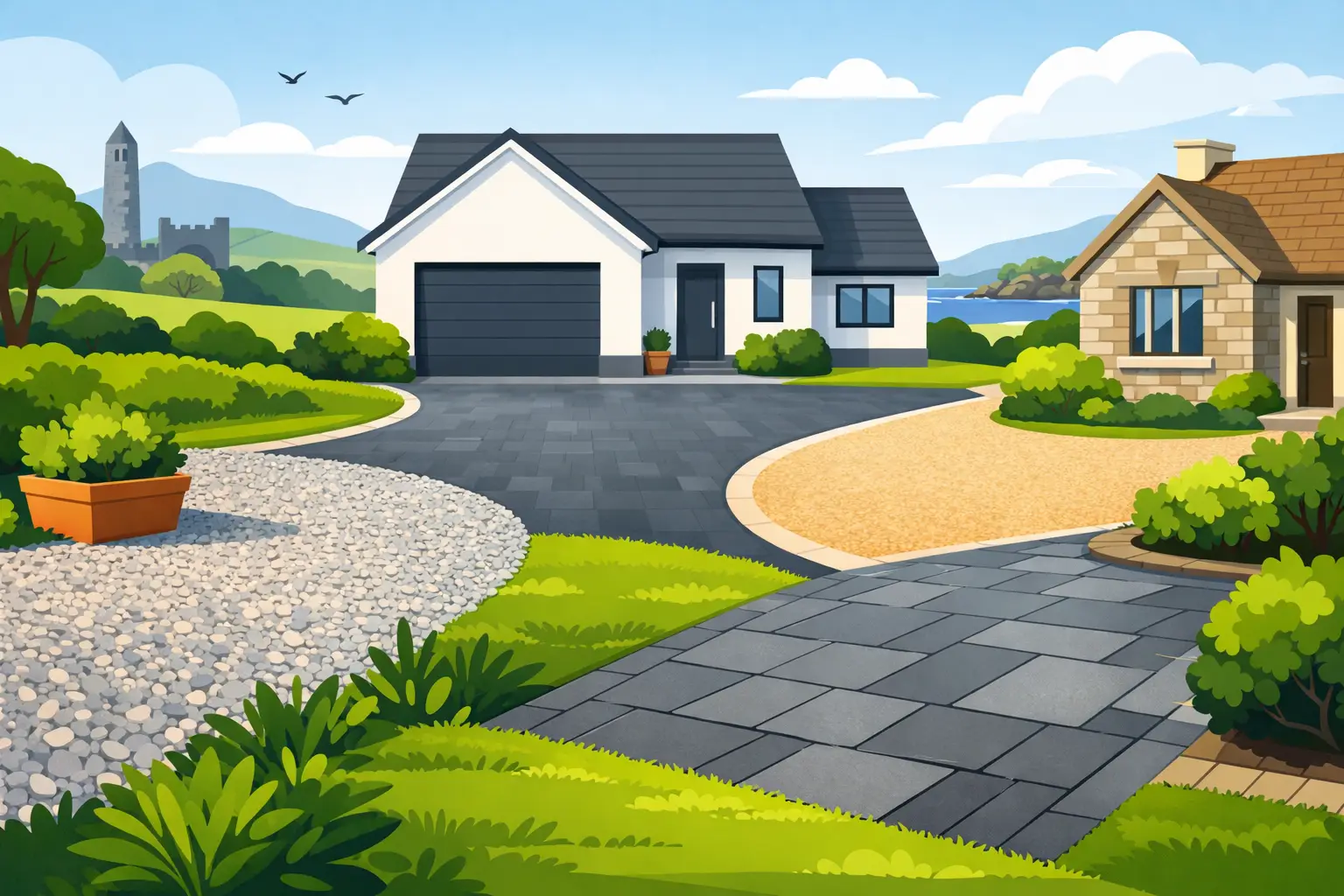 Best Low Maintenance Driveways for Irish Homes