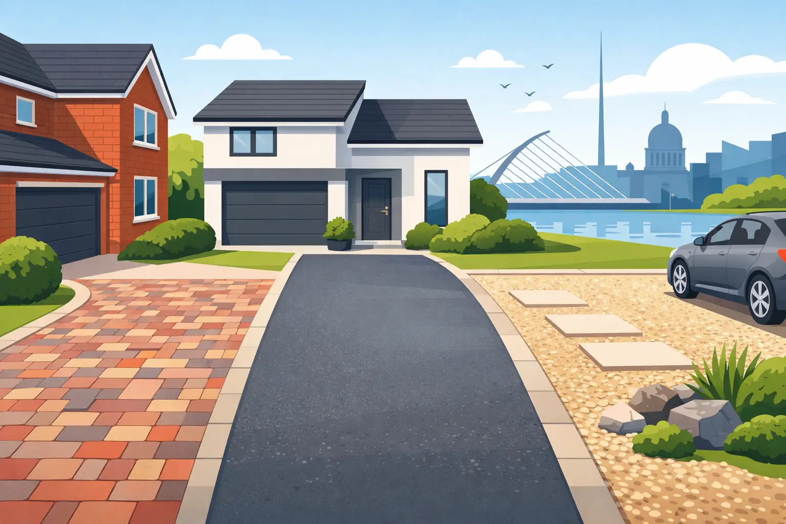 Best Driveway Surfaces for Homes in Dublin