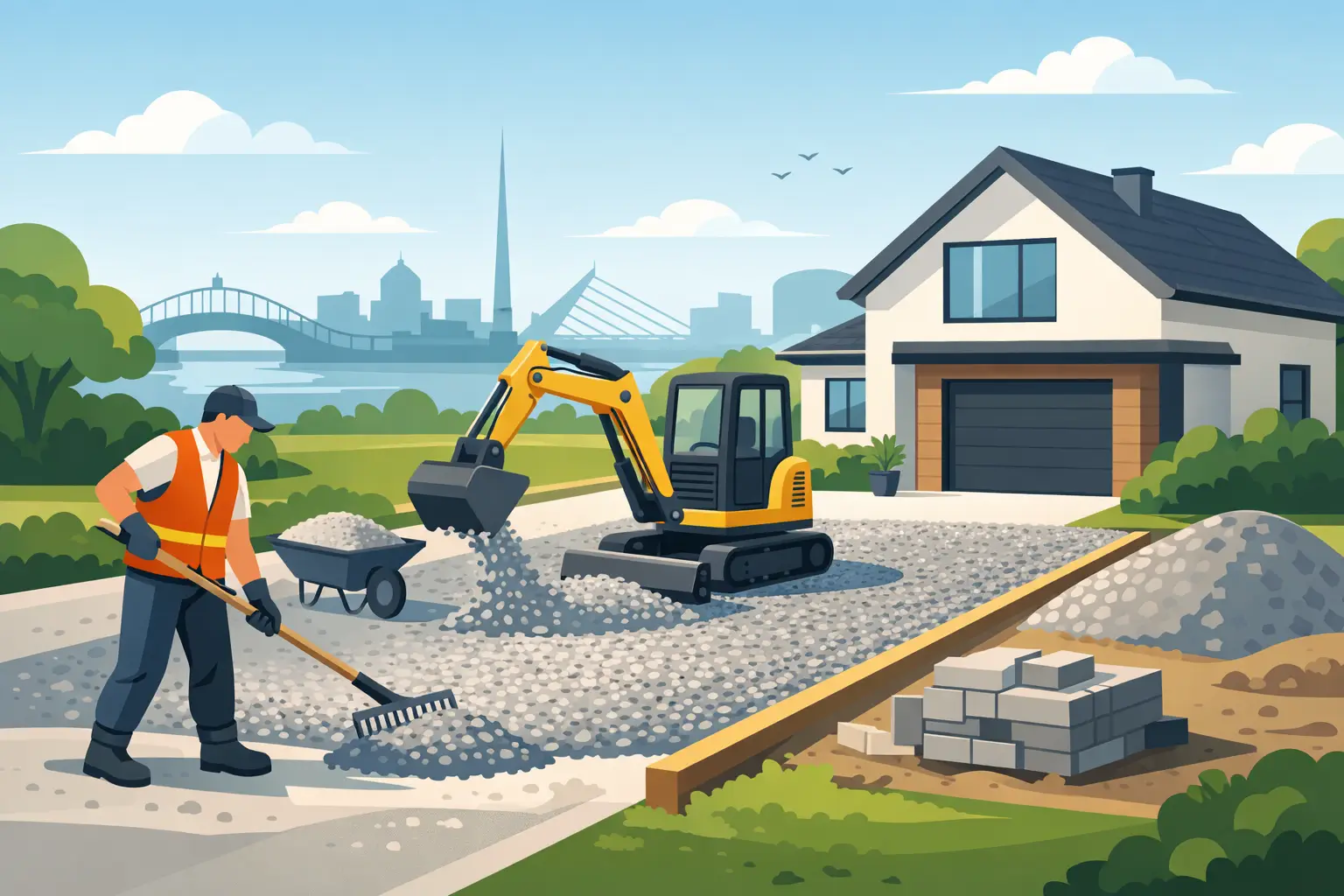 Gravel Driveway Installation Guide for Dublin Homes
