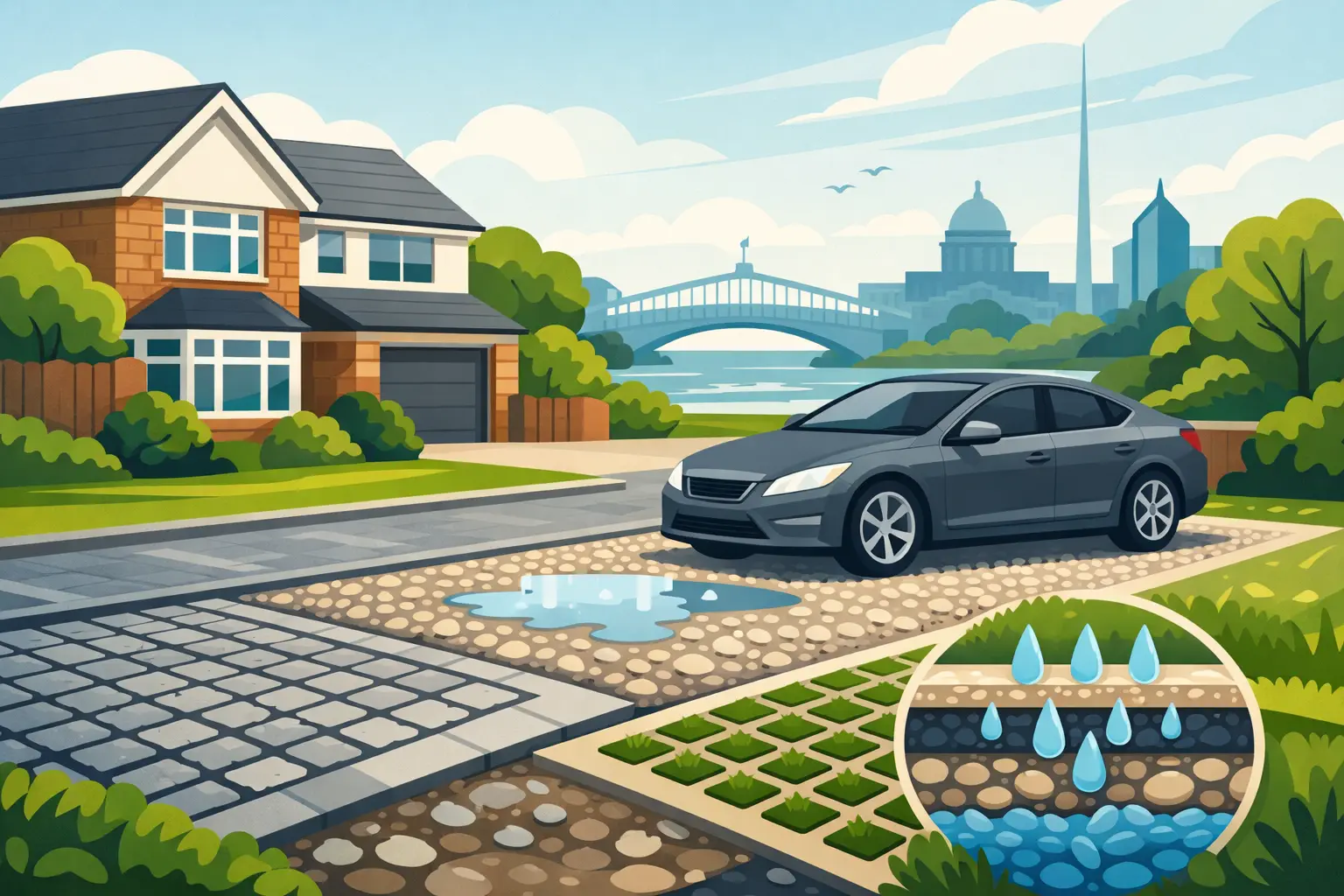 Permeable Surfaces for Dublin Driveways