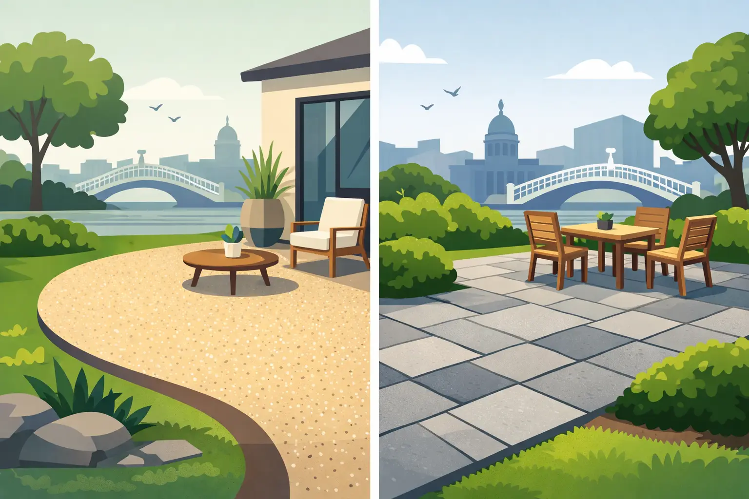 Resin Patios vs Paving Slabs for Dublin Homes