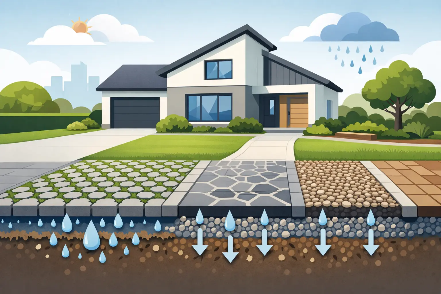 Top Permeable Paving Benefits for Dublin Homes